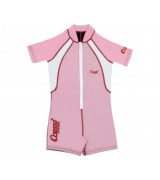 Гидрокостюм детский Cressi Baby Shorty, 1,5 мм, розовый, для девочек