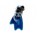 Набор маска ONDA + трубка GAMMA + ласты PALAU , цвет синий
