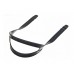 Ремешок Sargan для масок, универсальный тип 2.0, без перемычки, черный силикон